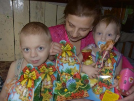 Помощь многодетным семьям Краснинского района