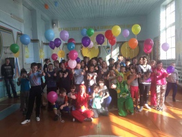 БФ «Прикоснись к добру» посетил детей из  ГБОУ «Специальная школа-интернат г. Грязи»