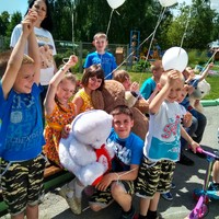 30 мая 2019 года Благотворительный фонд социальной помощи семье и детям «Прикоснись к добру» провел благотворительную акцию к празднику «ДЕНЬ ЗАЩИТЫ ДЕТЕЙ» в « Краснинском социально-реабилита