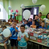 30 мая 2019 года Благотворительный фонд социальной помощи семье и детям «Прикоснись к добру» провел благотворительную акцию к празднику «ДЕНЬ ЗАЩИТЫ ДЕТЕЙ» в « Краснинском социально-реабилита