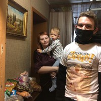 БФ «Прикоснись к добру» посетил семьи находившихся в затрудненном положении.