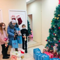БФ «Прикоснись к добру» провел Новогоднюю акцию для многодетных и малоимущих семей.