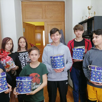 Бф  «Прикоснись к добру» провел Новогоднюю и Рождественскую акцию для «Задонского социально-реабилитационного центра для несовершеннолетних  Задонского социально-реабилитационного центра для 