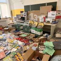 Акция «Собери ребёнка в школу» «Знаменская школа-интернат» Тамбовская область
