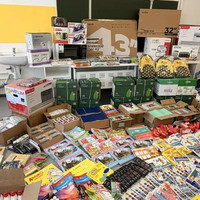 Акция «Собери ребёнка в школу» «Знаменская школа-интернат» Тамбовская область